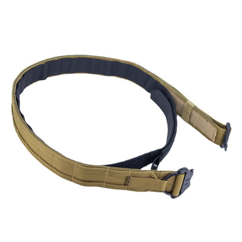 Double-layer Thickened Adjustable Velcro Canvas Belt