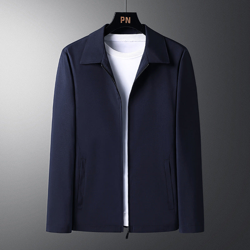 Men's Lapel Jacket Casual Coat