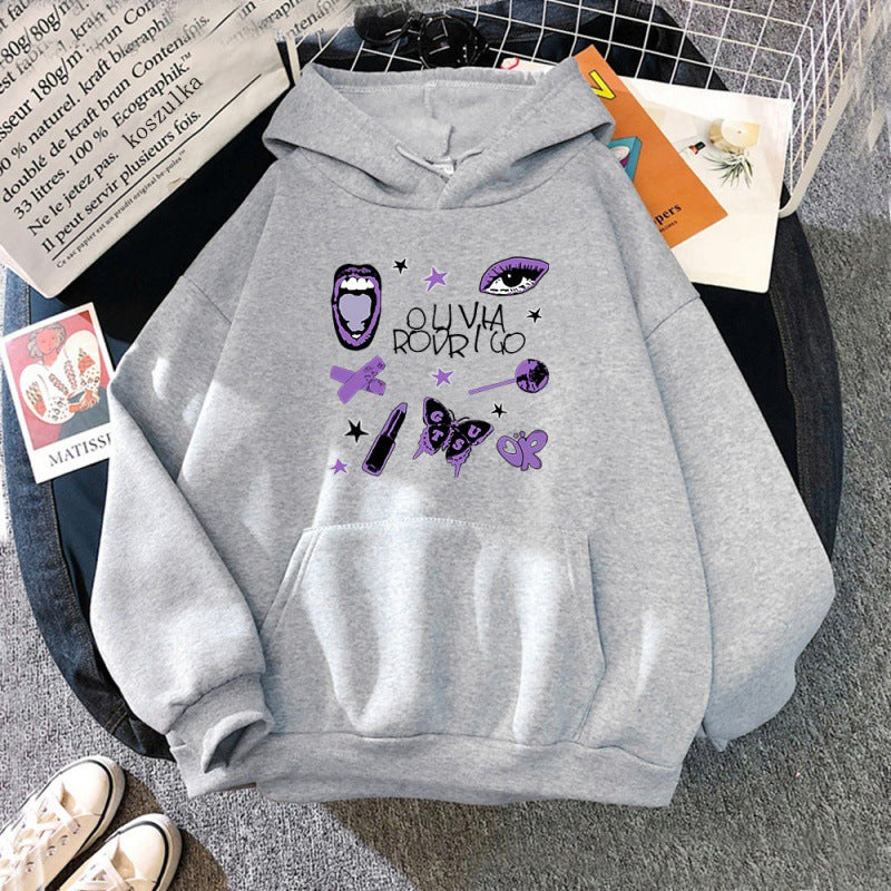 Men's And Women's Fashion Casual Printing Coat Hoodie