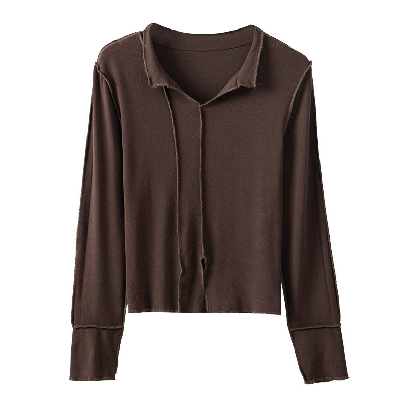 Women's Fashion Casual Modal V-neck Bottoming Shirt