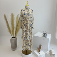 Carica l&#39;immagine nel visualizzatore di Gallery, European And American Middle East Pure Meiqi Printed Dress