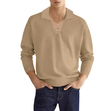 画像をギャラリービューアに読み込む, Men&#39;s Fashion Casual Solid Color Long Sleeve