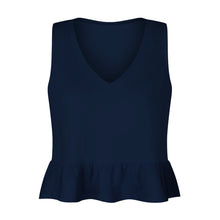 Carica l&#39;immagine nel visualizzatore di Gallery, Women&#39;s Fashion Casual V-neck Ruffled Small Tank Top