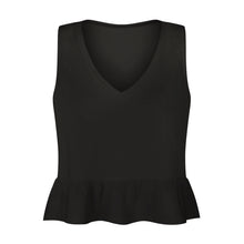 Carica l&#39;immagine nel visualizzatore di Gallery, Women&#39;s Fashion Casual V-neck Ruffled Small Tank Top