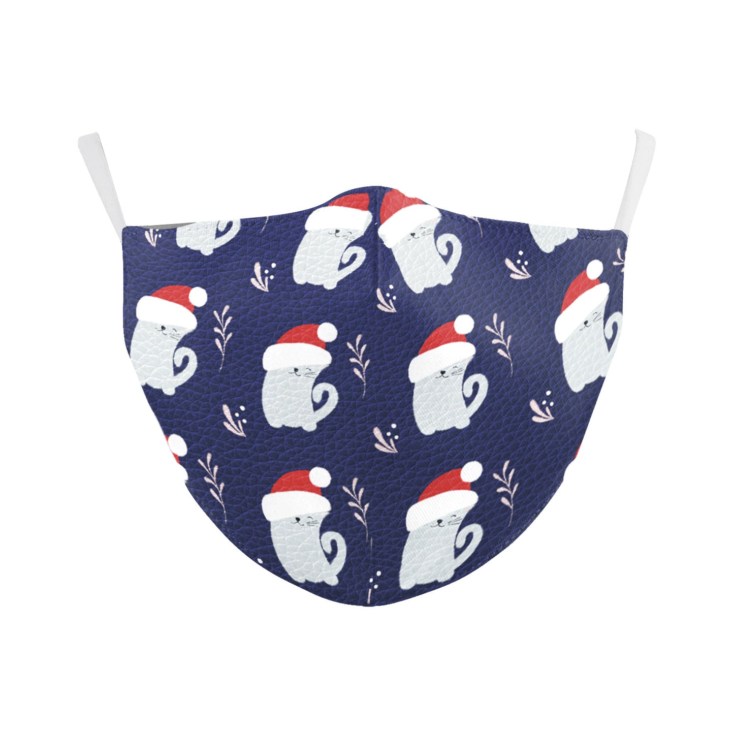 Christmas Single Corner Print Double Layer Dust Mask