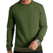 画像をギャラリービューアに読み込む, Men&#39;s Fashion Casual Round Neck Long Sleeve T-shirt