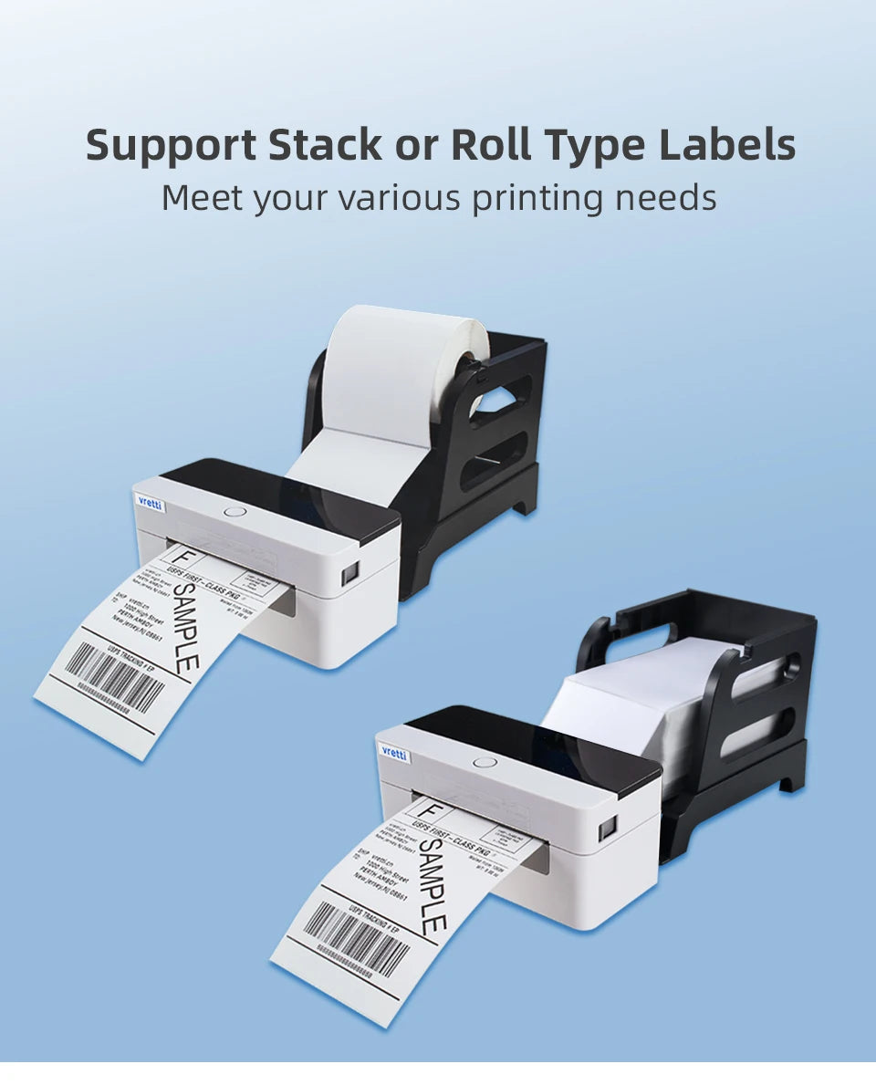 Bluetooth Wireless Wifi Thermal Label Printer