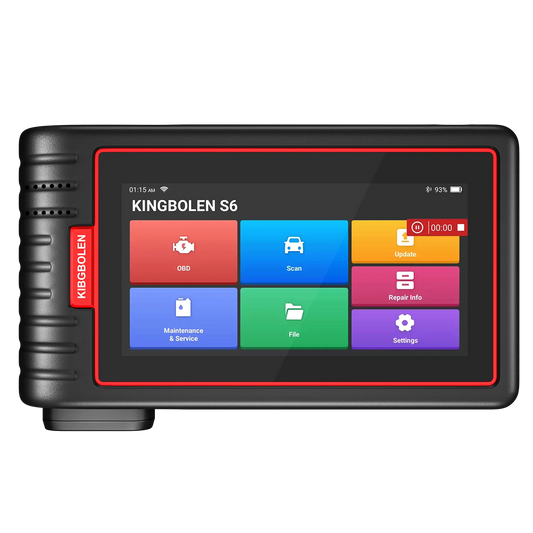 KINGBOLEN S6 OBD Automotive Scanner Bluetooth All System Car Diagnostic Tools 28 Resets IMMO/BMS/TPMS/ABS Bleeding Lifetime Free