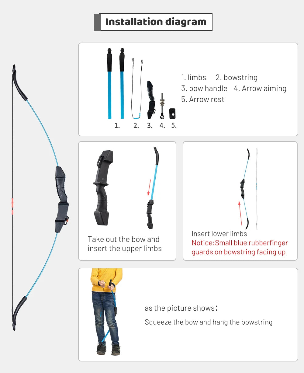 Children's Take-down Recurve Bow