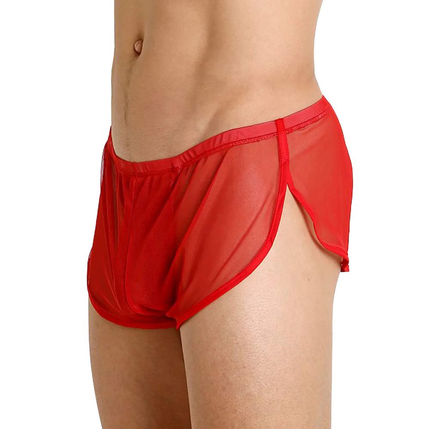 Sexy Men's Underwear Boxers Men's Ultra-Thin Transparent Boxer shorts