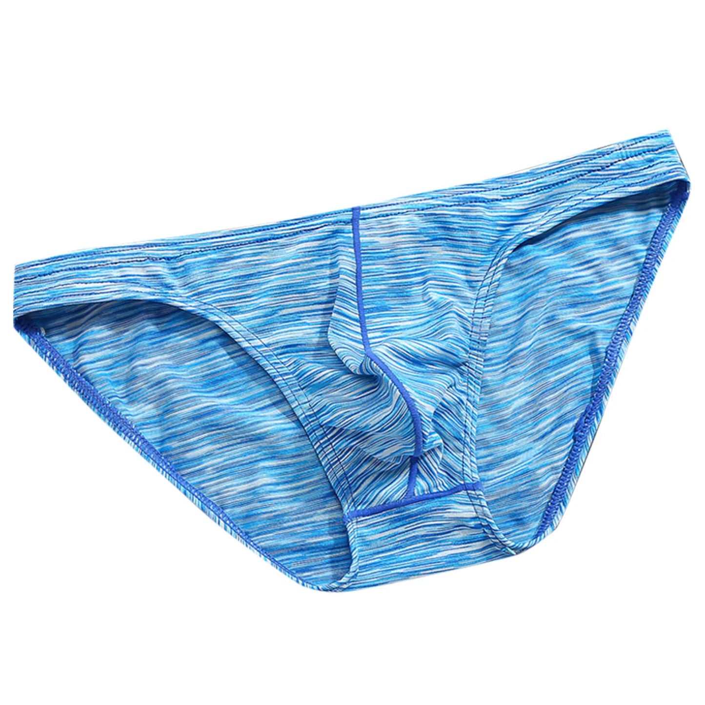 Men's Triangle Boxer Shorts Funny Sexy Comfortable Breathable Shiny Underwear Summer U Convex Pouch