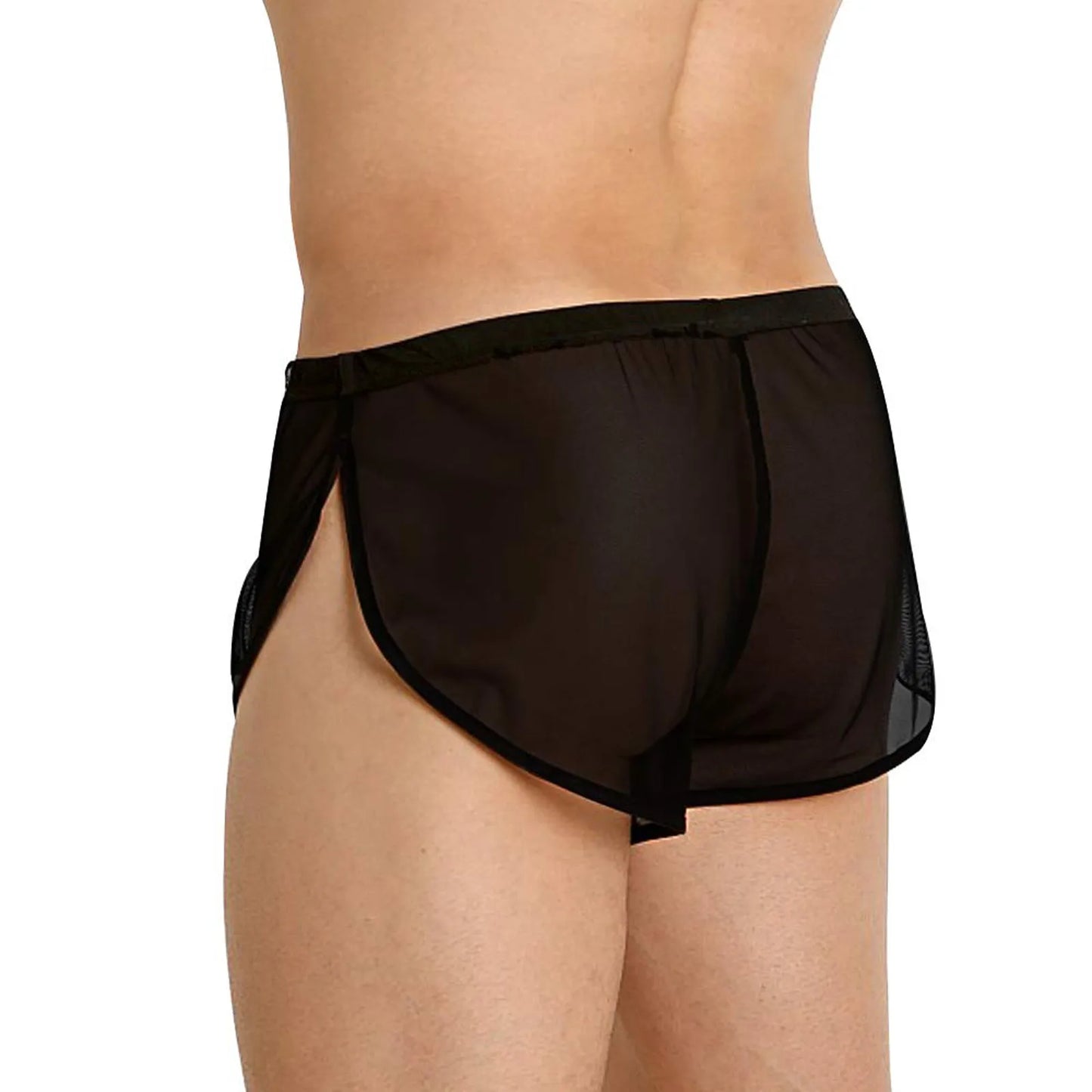 Sexy Men's Underwear Boxers Men's Ultra-Thin Transparent Boxer shorts