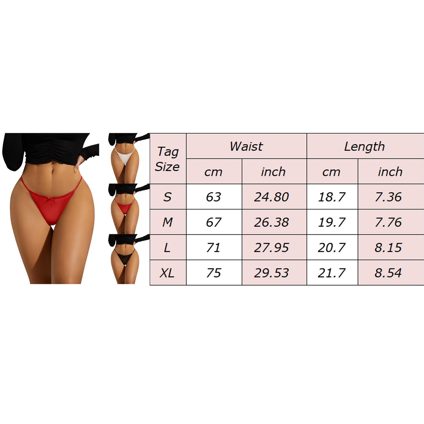 Thongs No Show Women's Panties Lingerie For Woman Female Underwear Underwear Low Rise T Back Underpants Woman Clothing