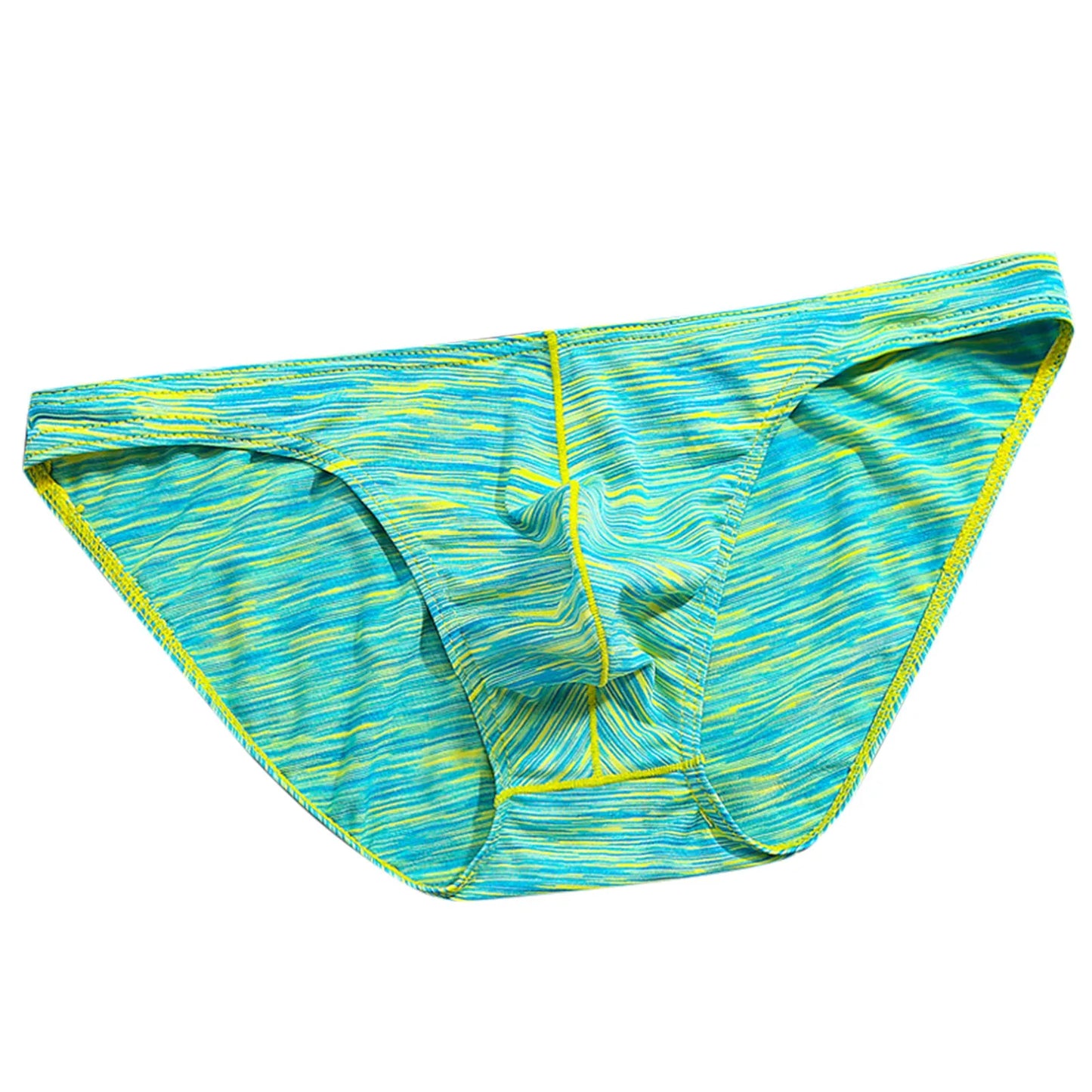 Men's Triangle Boxer Shorts Funny Sexy Comfortable Breathable Shiny Underwear Summer U Convex Pouch