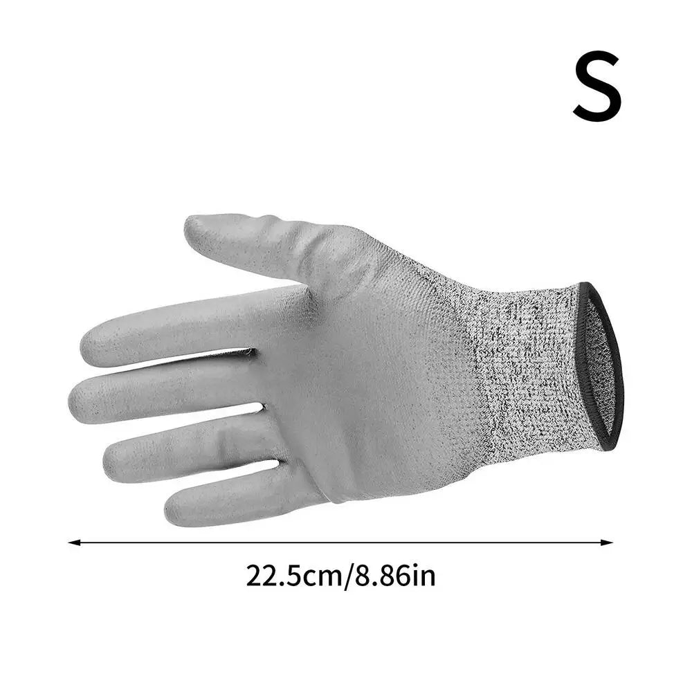 2023 Level 5 Safety Anti Cut Gloves High-strength Industry Kitchen Gardening Anti-Scratch Anti-cut Glass Cutting Multi-Purpose