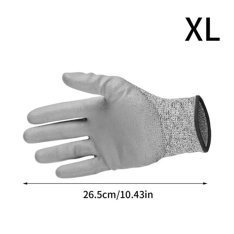2023 Level 5 Safety Anti Cut Gloves High-strength Industry Kitchen Gardening Anti-Scratch Anti-cut Glass Cutting Multi-Purpose