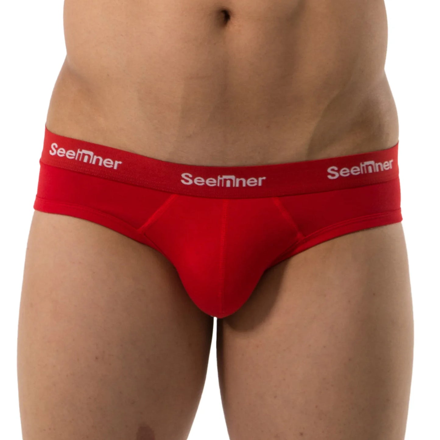 Men's Briefs Solid Color Milk Silk Briefs Breathable Sexy Comfortable Men Underwear Breathable Sexy Man Boxer