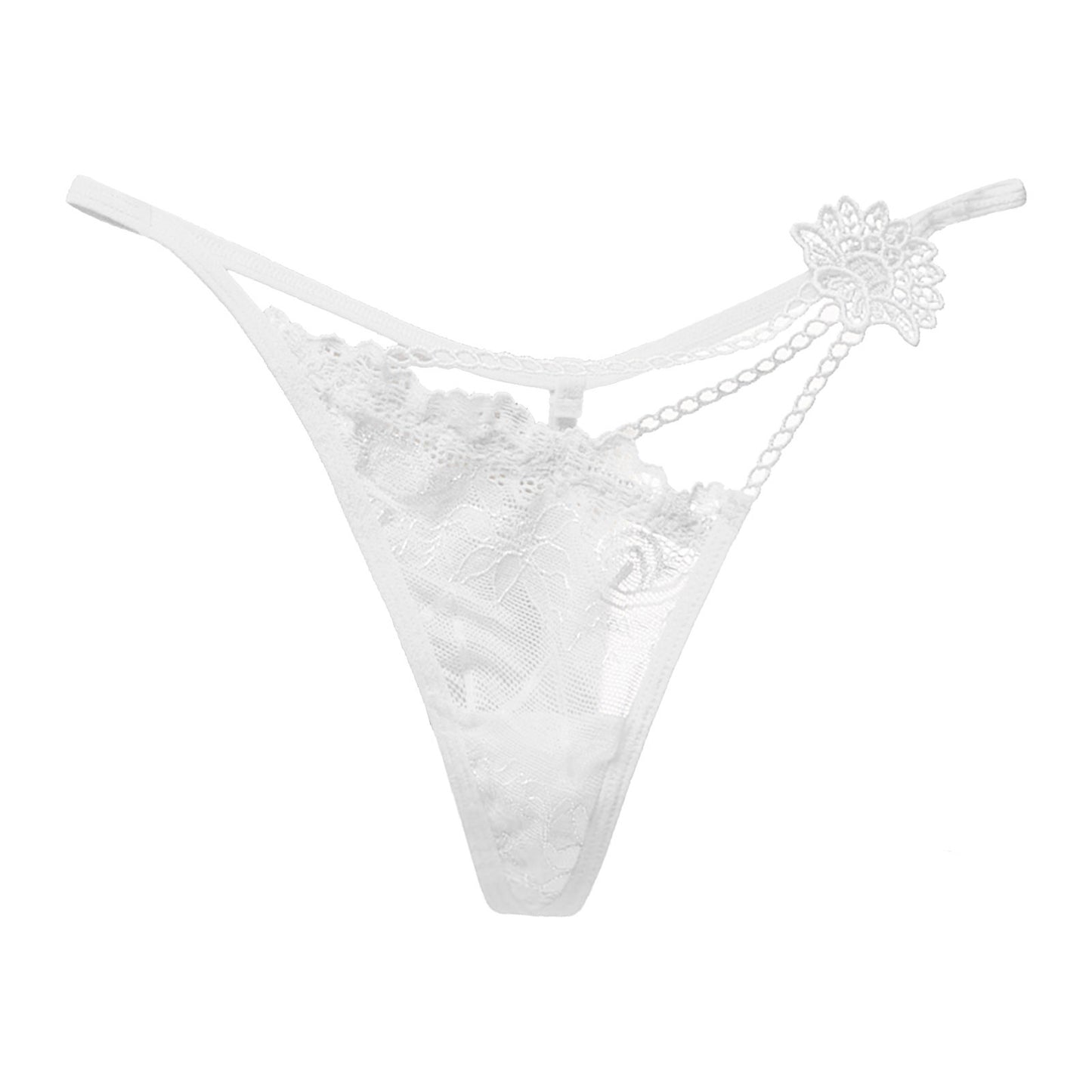 Sexy Lingerie For Women V Shaped Sexy Transparent Hollow Lace Single Sexy Lace Hollow Out Underwear