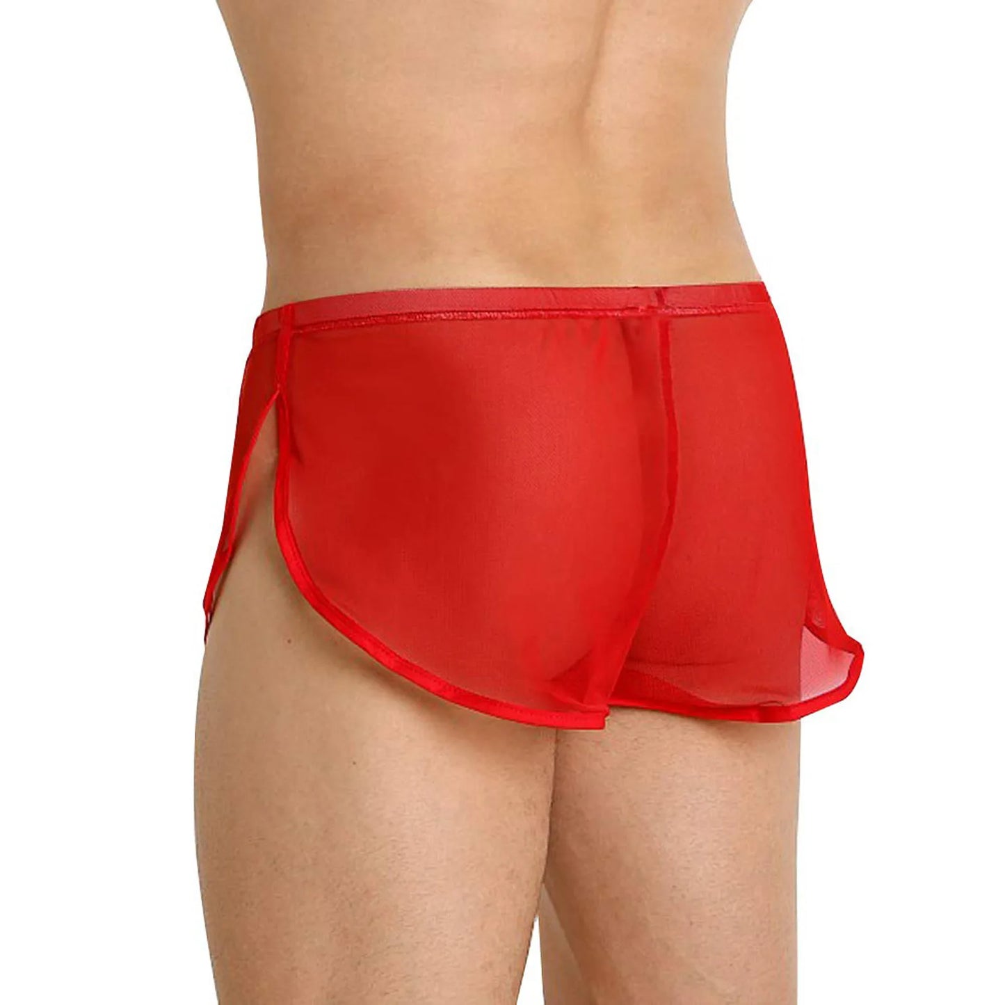 Sexy Men's Underwear Boxers Men's Ultra-Thin Transparent Boxer shorts