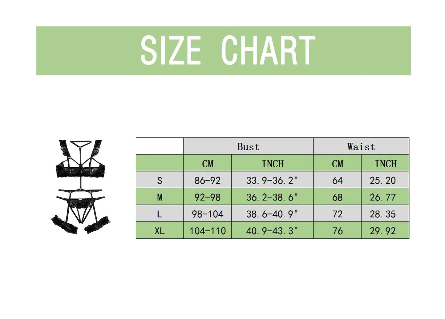 New Sexy Fashion Lace Lingerie Solid Color Embroidery Lace Garter Belt Leg Loop Erotic Intimates Temptation Slimming Underwear