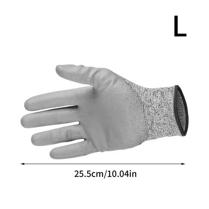 2023 Level 5 Safety Anti Cut Gloves High-strength Industry Kitchen Gardening Anti-Scratch Anti-cut Glass Cutting Multi-Purpose