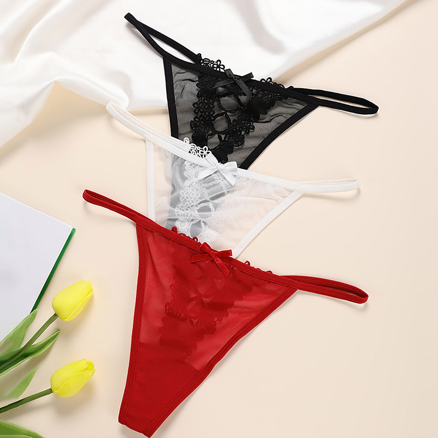 Thongs No Show Women's Panties Lingerie For Woman Female Underwear Underwear Low Rise T Back Underpants Woman Clothing