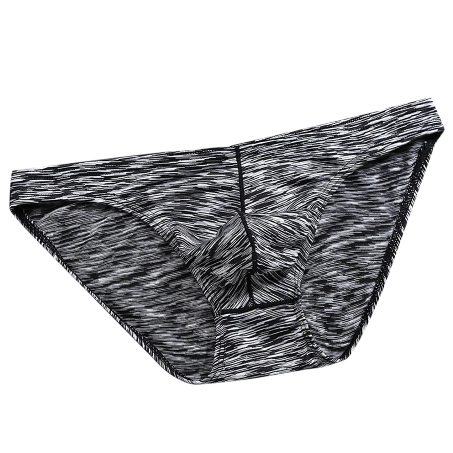 Men's Triangle Boxer Shorts Funny Sexy Comfortable Breathable Shiny Underwear Summer U Convex Pouch