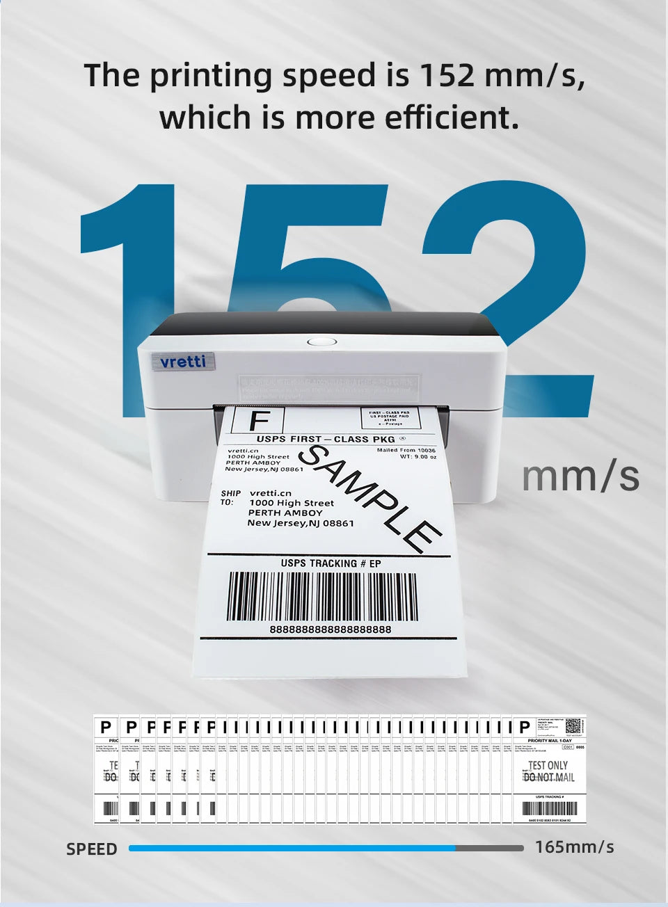 Bluetooth Wireless Wifi Thermal Label Printer