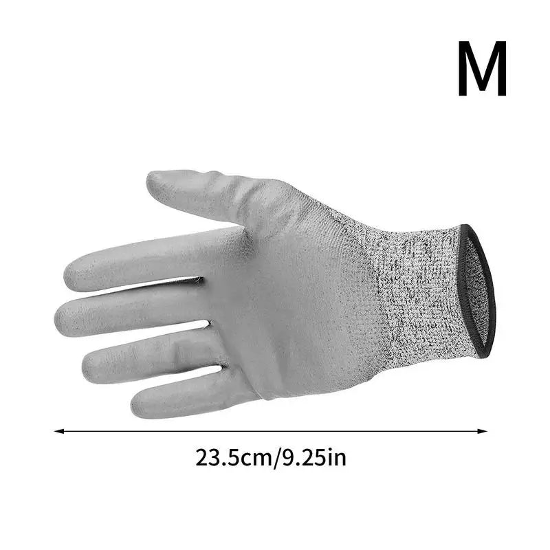 2023 Level 5 Safety Anti Cut Gloves High-strength Industry Kitchen Gardening Anti-Scratch Anti-cut Glass Cutting Multi-Purpose