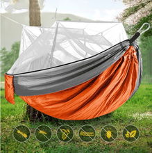 Laden Sie das Bild in den Galerie-Viewer, Outdoor Encrypted Mosquito Net Hammock Outdoor Camping With Mosquito Net Hammock