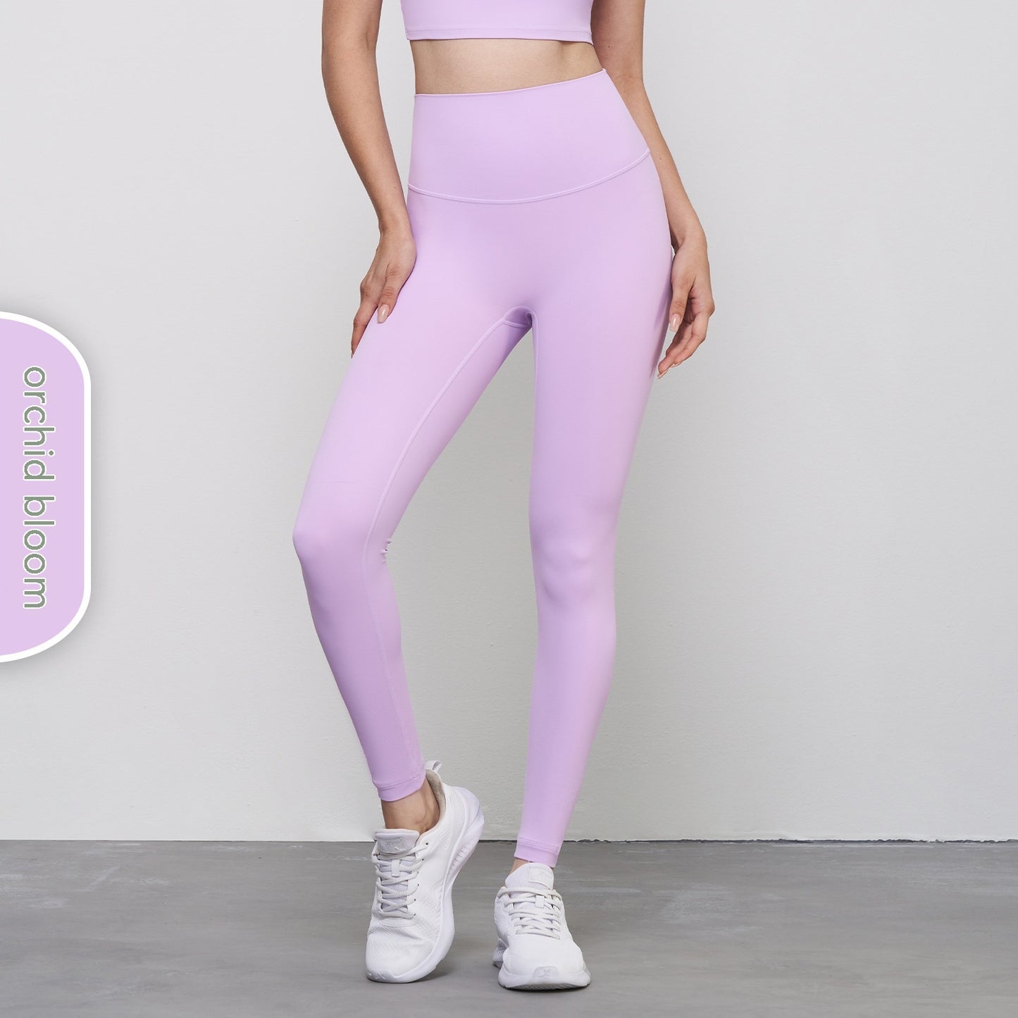 Women's Fashion Casual Pure Color Tight Peach Hip Raise Yoga Pants