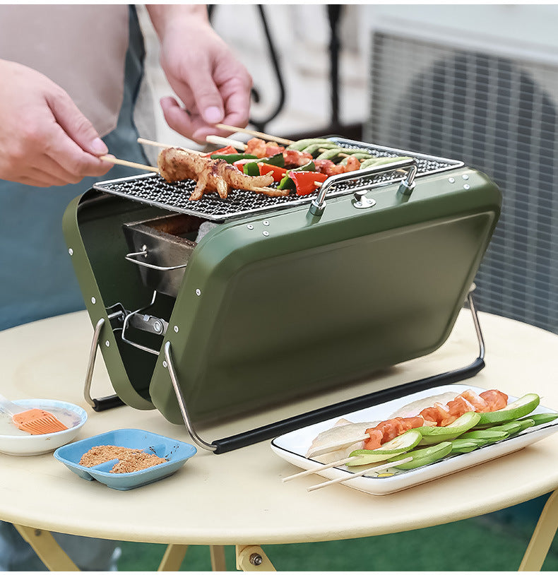 Easy Travel Portable Charcoal Outdoor Grill