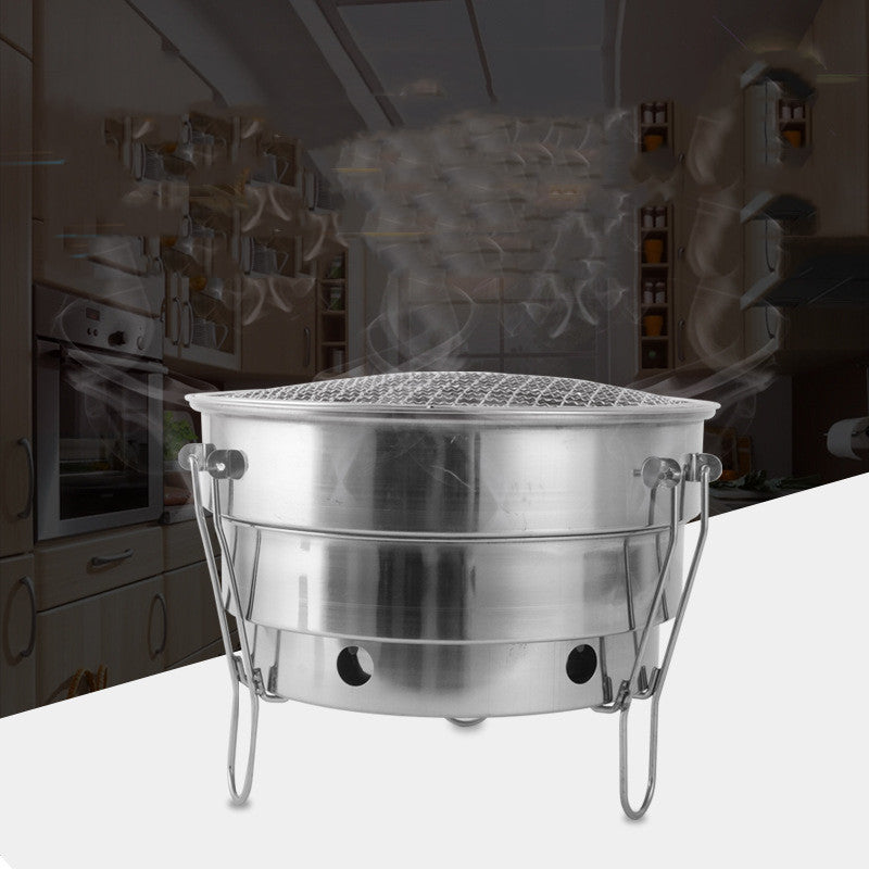 Outdoor Portable Stainless Steel Foldable Grill