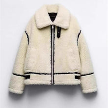 画像をギャラリービューアに読み込む, Fashion Casual Berber Fleece Coat