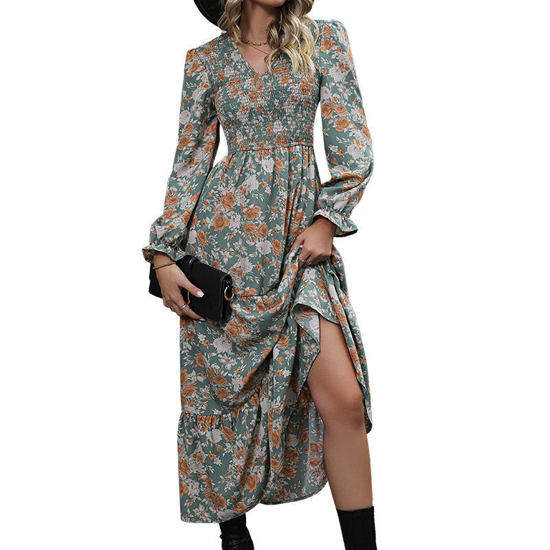 Women's Fashion Personalized Printed Dress