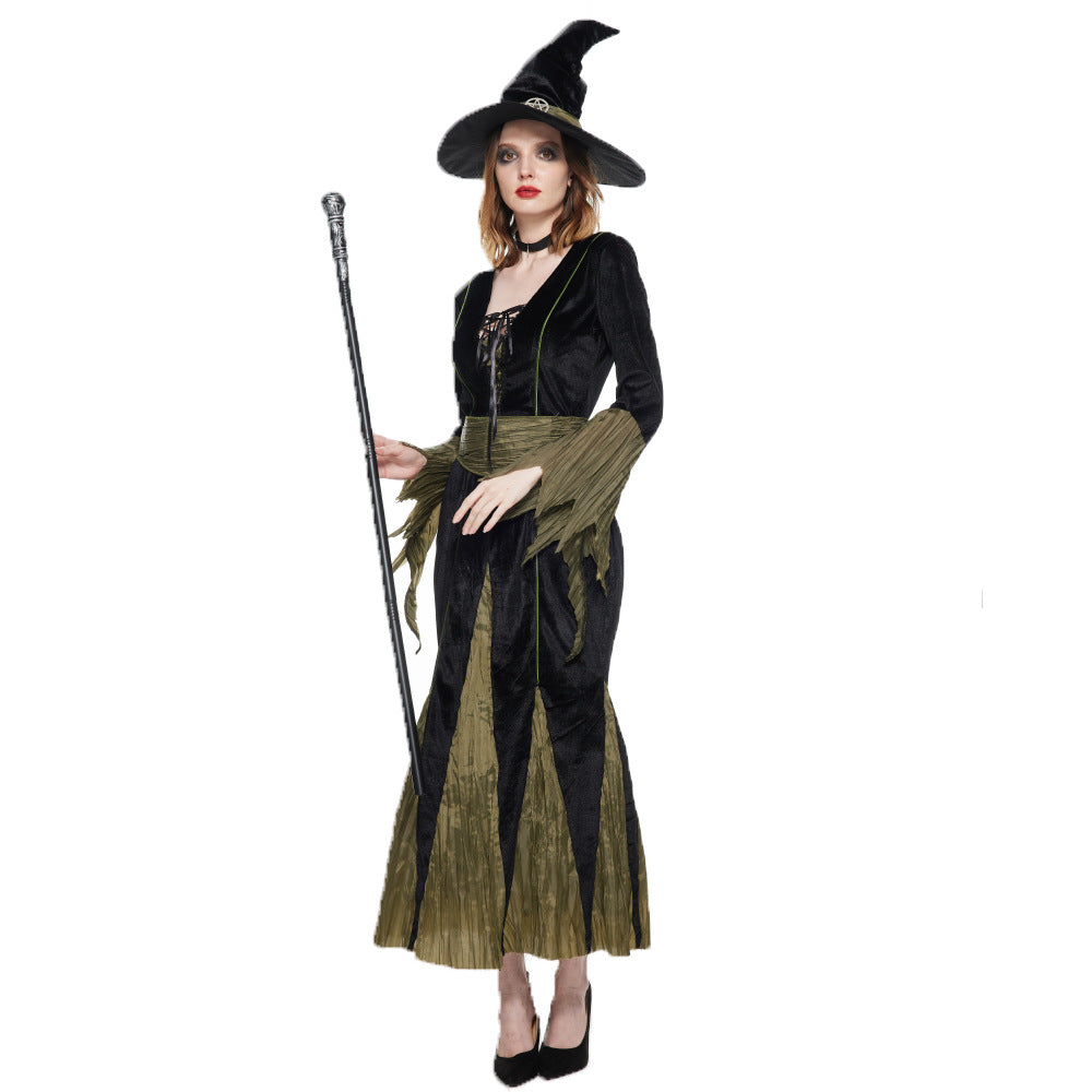 Halloween Evil Witch Cosplay Clothes Horror