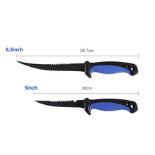 Load image into Gallery viewer, Stainless Steel Back Tooth Phosphorus Fishing Knife Cover