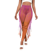 Charger l&#39;image dans la galerie, Colorful Little Mermaid Fin Mermaid Digital Print Hip Lift Feet Pants