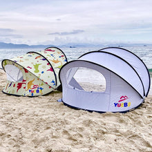 画像をギャラリービューアに読み込む, Full-automatic Folding Tent On Beach