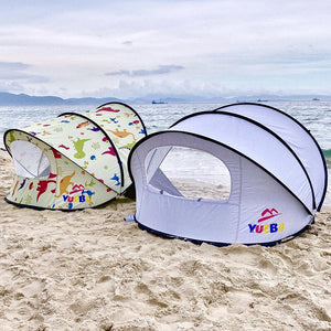 Full-automatic Folding Tent On Beach