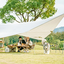 画像をギャラリービューアに読み込む, MU Gaodi Outdoor Rainproof Awning Tent Light Luxury Camping Equipment UV-proof Oxford Cloth Canopy