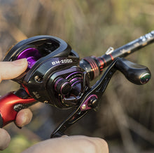 Carica l&#39;immagine nel visualizzatore di Gallery, High-speed Ratio Long-range Anti-explosive Fishing Reel Fishing Gear