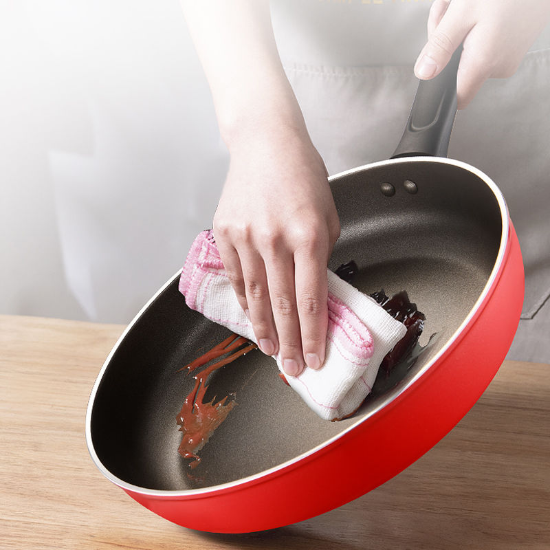 Household Simple Fashion Flat Non-Stick Frying Pan