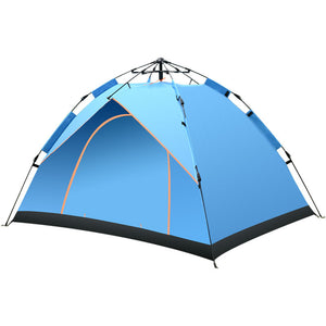 Camping Outdoor Travel Double-decker Automatic Tent