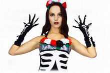 Carica l&#39;immagine nel visualizzatore di Gallery, Halloween Women&#39;s Undead Ghost Bone Costume