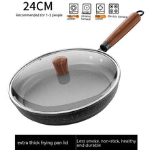 Laden Sie das Bild in den Galerie-Viewer, Medical Stone Frying Pan Non-stick Multi-functional Pan Light Oil Smoke Griddle