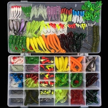 Charger l&#39;image dans la galerie, Weihe Lead Hook Bait Set 301 Pieces Of Bionic Bait, Fake Bait, Lure Bait, Soft Insect Bait