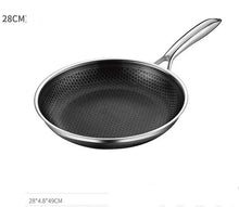 Laden Sie das Bild in den Galerie-Viewer, Stainless Steel Household Steak Omelet Pancake Pan