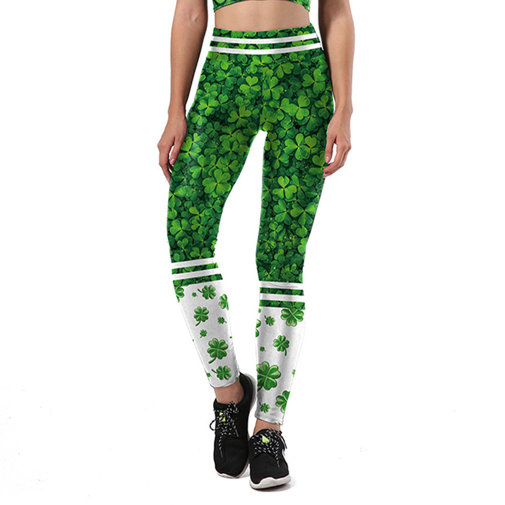 Saint Patrick's Day Digital Printing Festival Outfit Set