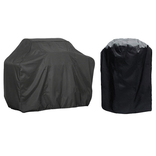 BBQ Grill Cover 210d Oxford Cloth BBQ Cover Outdoor Waterproof, Dustproof And Sunscreen Grill Cover